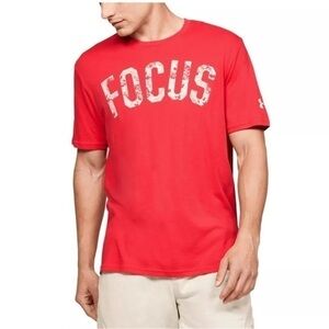 Under Armour Men's Project Rock Focus Short Sleeve Loose T-Shirt